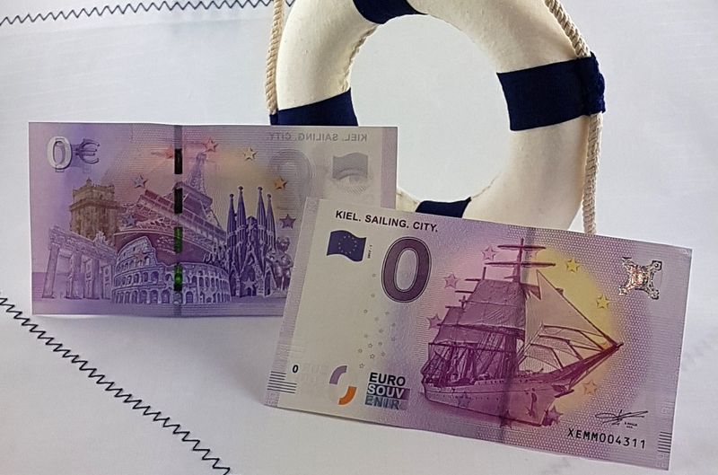 Vente de billets de zero euros